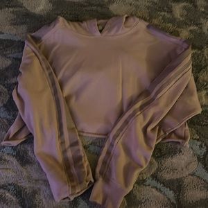 Pink cropped hoodie from forever 21